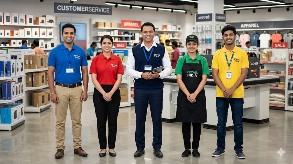 Retail uniforms by BVIATE Apparels